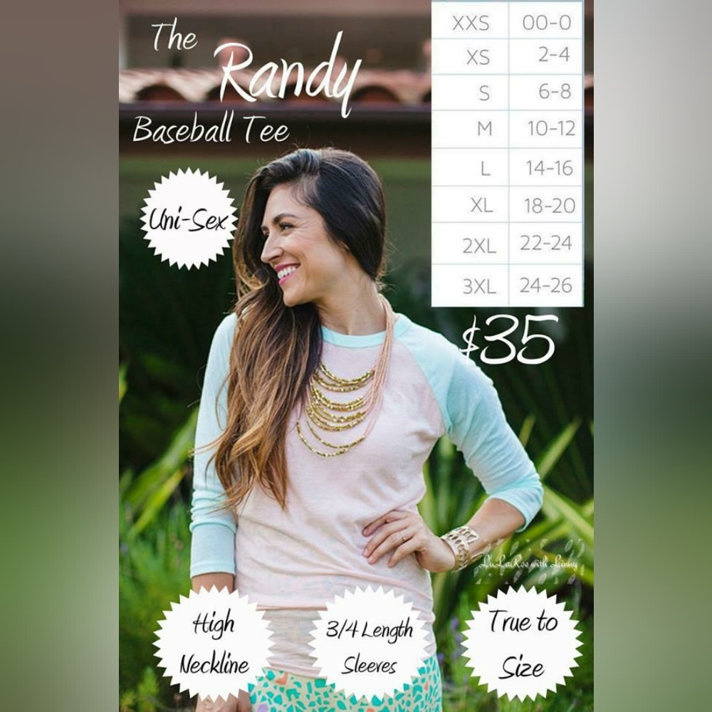 LulaRoe Randy Shirt - Picture 4 of 4